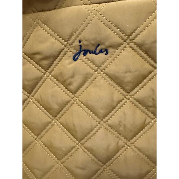 Joules Minx Quilted Vest Golden Mustard Yellow Size 4 NWT - Picture 8 of 11